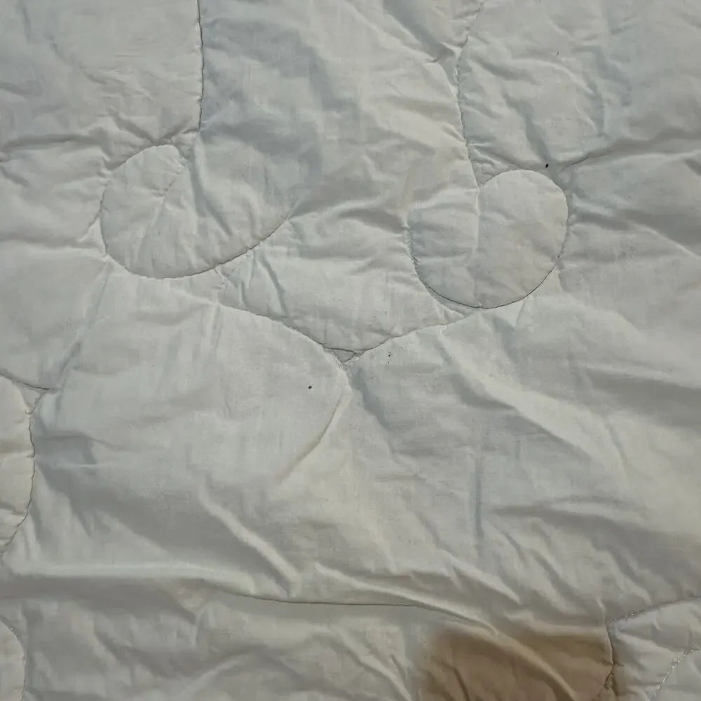 Vintage Winnie the Pooh Friends Comforter Baby Crib Blanket Quilted Thick Sears